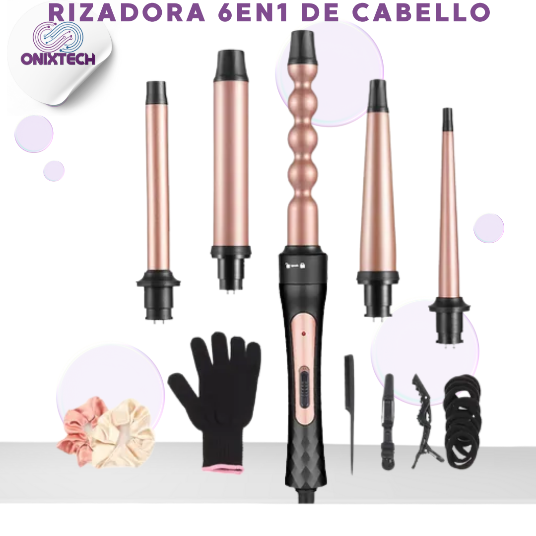 RIZADORA 6EN1 DE CABELLO